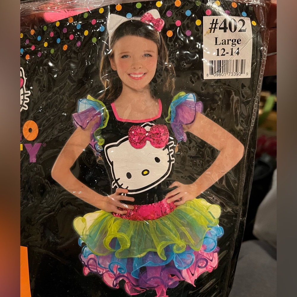 Hello Kitty Rainbow Costume